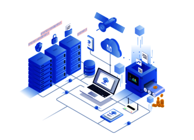 信息商務插畫矢量圖片素材在企業(yè)管理咨詢中的應用